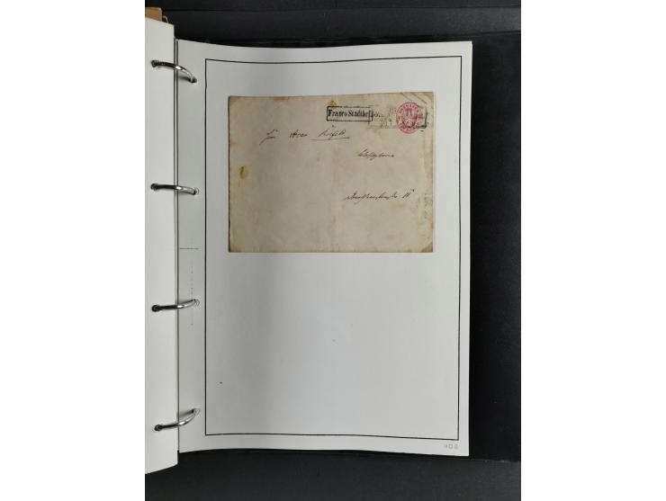 Baden bis Württemberg, umfangreiche gestempelte und ungebraucht/postfrische Sammlung inkl. Doubletten mit Briefen und Ganzsac