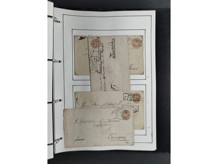 Baden bis Württemberg, umfangreiche gestempelte und ungebraucht/postfrische Sammlung inkl. Doubletten mit Briefen und Ganzsac