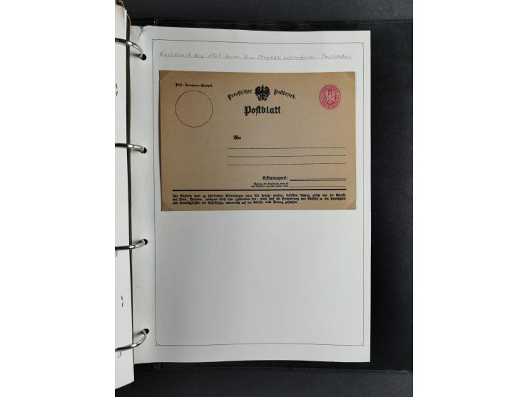 Baden bis Württemberg, umfangreiche gestempelte und ungebraucht/postfrische Sammlung inkl. Doubletten mit Briefen und Ganzsac