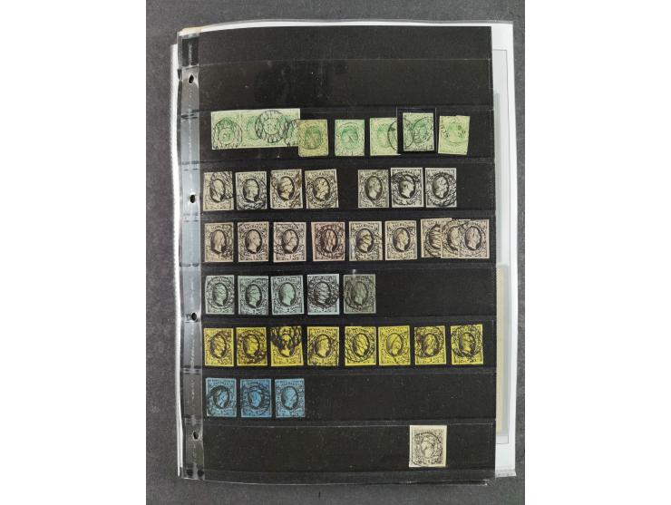 Baden bis Württemberg, umfangreiche gestempelte und ungebraucht/postfrische Sammlung inkl. Doubletten mit Briefen und Ganzsac