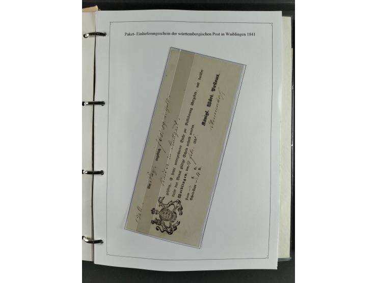 Baden bis Württemberg, umfangreiche gestempelte und ungebraucht/postfrische Sammlung inkl. Doubletten mit Briefen und Ganzsac