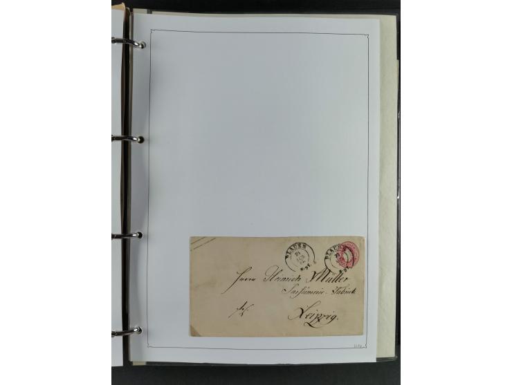 Baden bis Württemberg, umfangreiche gestempelte und ungebraucht/postfrische Sammlung inkl. Doubletten mit Briefen und Ganzsac