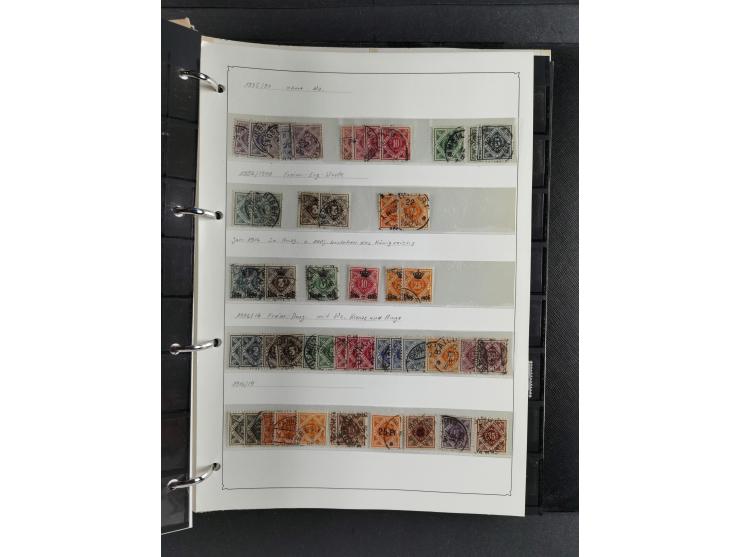 Baden bis Württemberg, umfangreiche gestempelte und ungebraucht/postfrische Sammlung inkl. Doubletten mit Briefen und Ganzsac