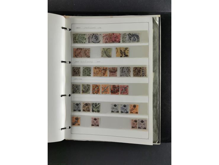 Baden bis Württemberg, umfangreiche gestempelte und ungebraucht/postfrische Sammlung inkl. Doubletten mit Briefen und Ganzsac