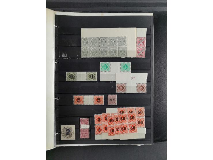 Baden bis Württemberg, umfangreiche gestempelte und ungebraucht/postfrische Sammlung inkl. Doubletten mit Briefen und Ganzsac