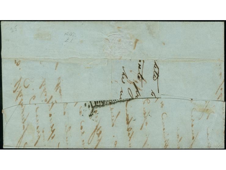 "CAS.L MAG.E-AG.TO 14", Ra2, klar abgeschlagen auf Erstdruck 15 Centesimi, allseits breitrandige linke obere Bogenecke mit ca