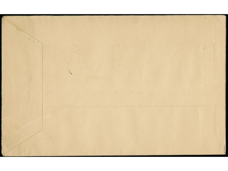 1936, WHW Bauwerte 10-50 Pfg. kpl. je mit Ersttag-Stempel “DANZIG 25.11.36” auf überfrankiertem Brief, adressiert nach Hambur