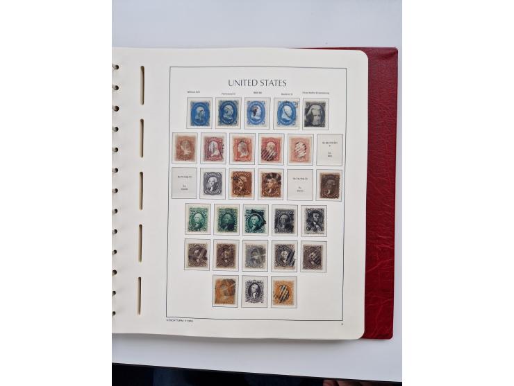 1851/2016 (ca.), massive mint never hinged, unused and used collection, strength in the modern area with some huge facial pos