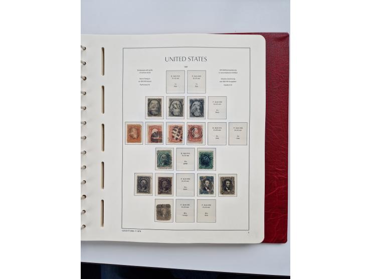 1851/2016 (ca.), massive mint never hinged, unused and used collection, strength in the modern area with some huge facial pos