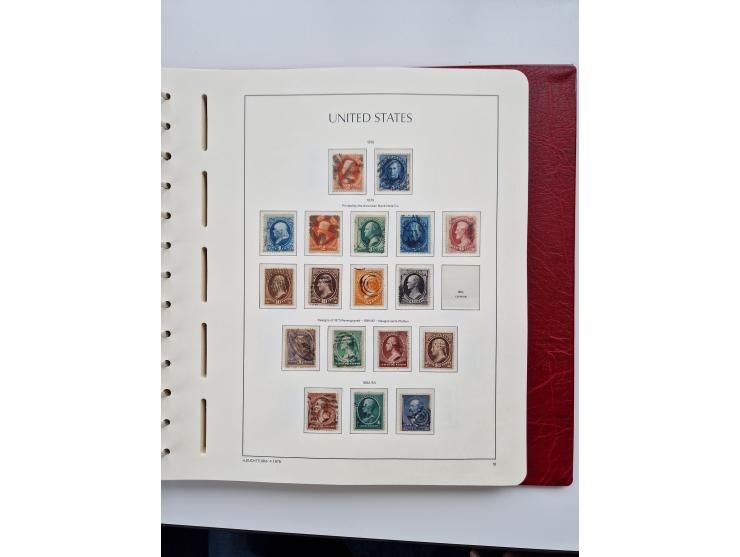 1851/2016 (ca.), massive mint never hinged, unused and used collection, strength in the modern area with some huge facial pos