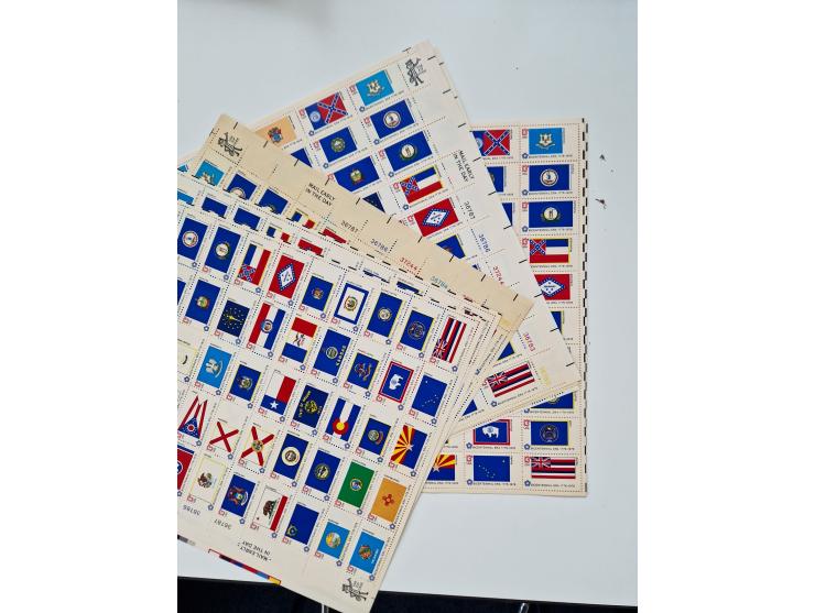 1851/2016 (ca.), massive mint never hinged, unused and used collection, strength in the modern area with some huge facial pos