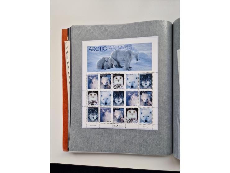 1851/2016 (ca.), massive mint never hinged, unused and used collection, strength in the modern area with some huge facial pos