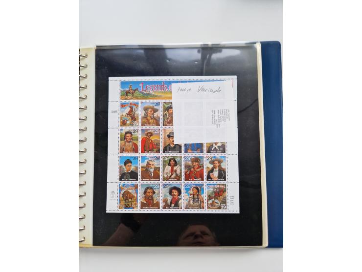 1851/2016 (ca.), massive mint never hinged, unused and used collection, strength in the modern area with some huge facial pos