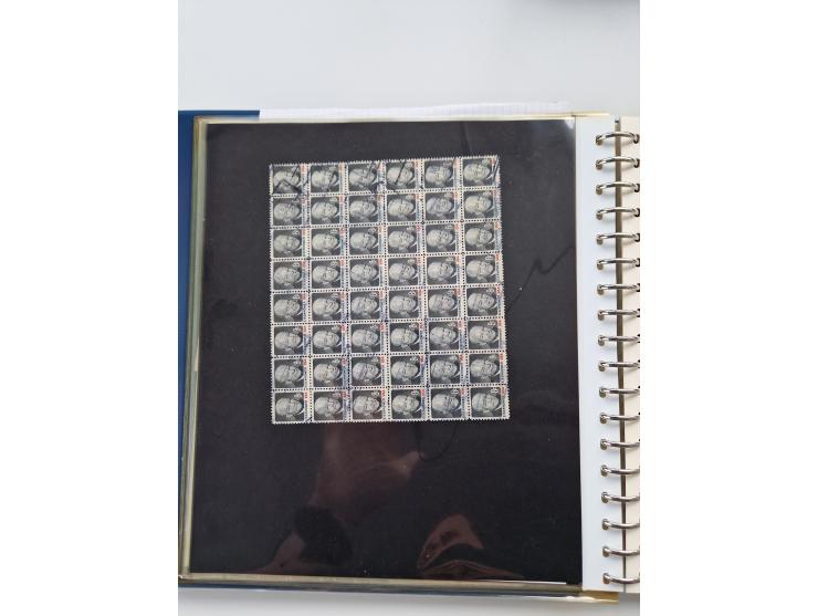 1851/2016 (ca.), massive mint never hinged, unused and used collection, strength in the modern area with some huge facial pos