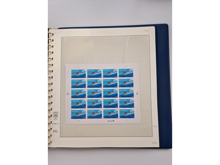 1851/2016 (ca.), massive mint never hinged, unused and used collection, strength in the modern area with some huge facial pos