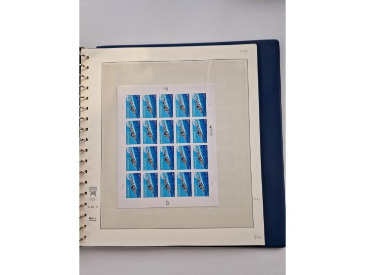 1851/2016 (ca.), massive mint never hinged, unused and used collection, strength in the modern area with some huge facial pos