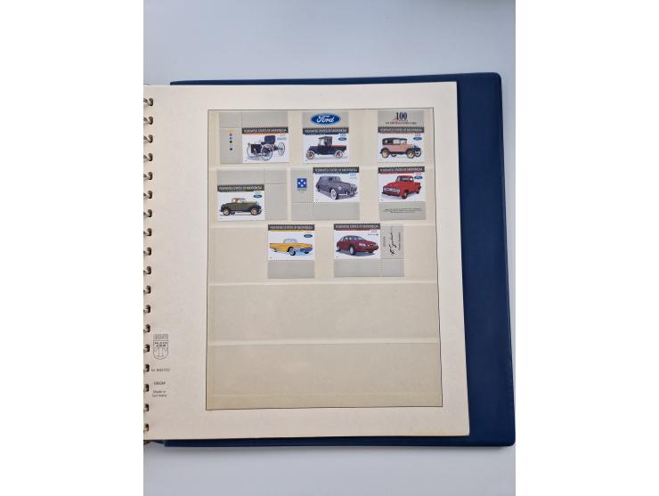 1851/2016 (ca.), massive mint never hinged, unused and used collection, strength in the modern area with some huge facial pos