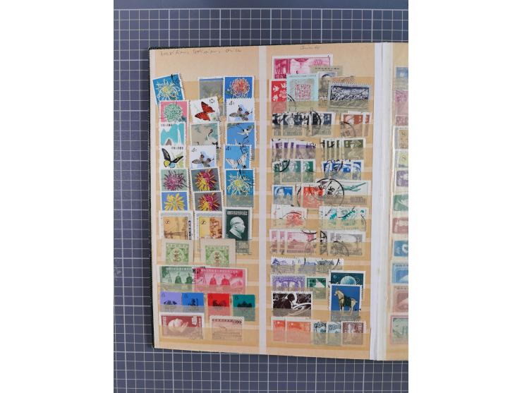 1840/2016 (ca.), mint never hinged/unused and used accumulation, incl. China, Russia, French and British Colonies with Cape o