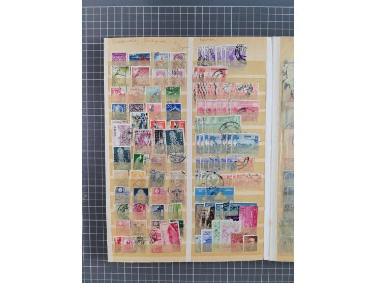 1840/2016 (ca.), mint never hinged/unused and used accumulation, incl. China, Russia, French and British Colonies with Cape o