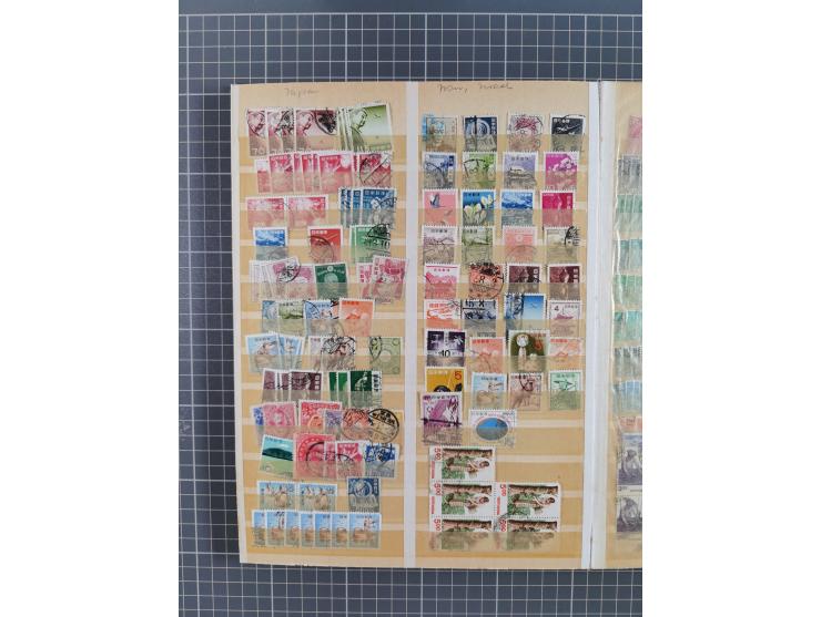 1840/2016 (ca.), mint never hinged/unused and used accumulation, incl. China, Russia, French and British Colonies with Cape o