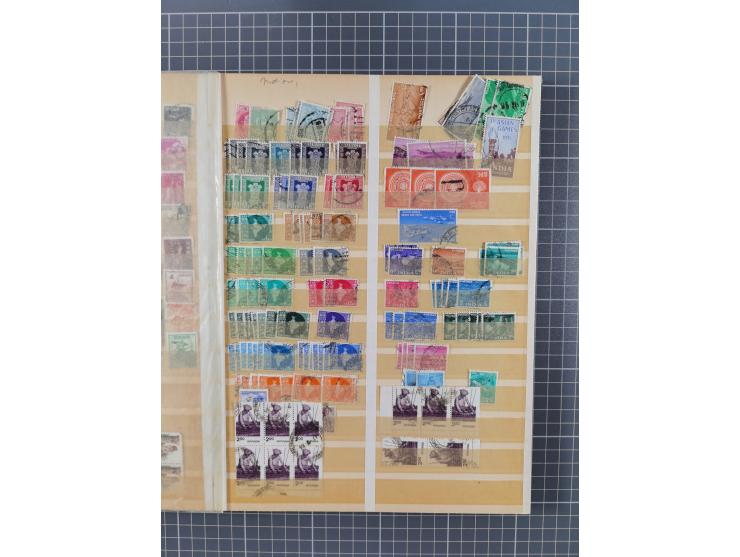 1840/2016 (ca.), mint never hinged/unused and used accumulation, incl. China, Russia, French and British Colonies with Cape o