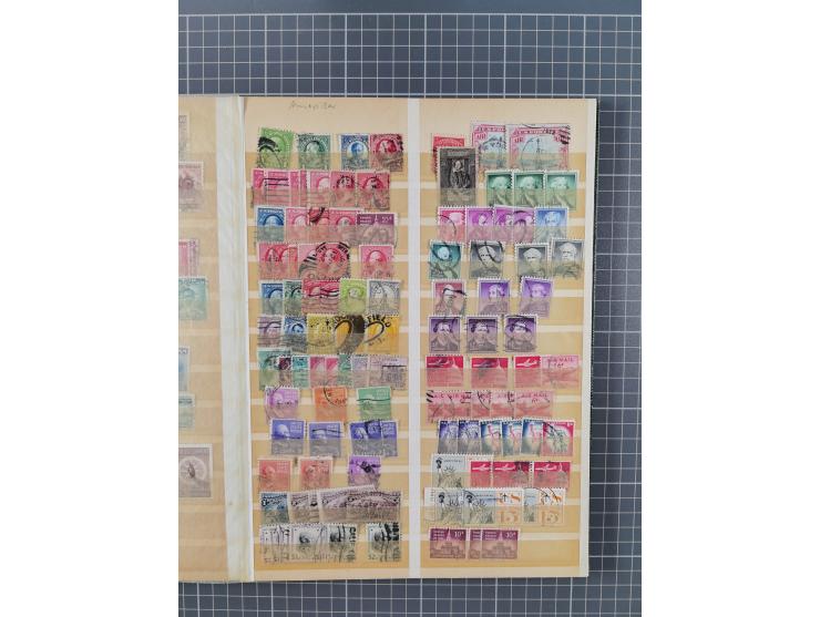 1840/2016 (ca.), mint never hinged/unused and used accumulation, incl. China, Russia, French and British Colonies with Cape o