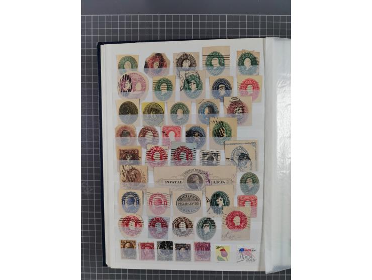 1840/2016 (ca.), mint never hinged/unused and used accumulation, incl. China, Russia, French and British Colonies with Cape o