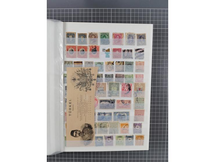 1840/2016 (ca.), mint never hinged/unused and used accumulation, incl. China, Russia, French and British Colonies with Cape o