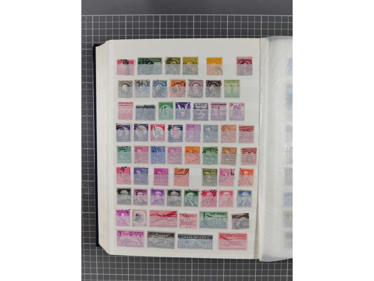 1840/2016 (ca.), mint never hinged/unused and used accumulation, incl. China, Russia, French and British Colonies with Cape o