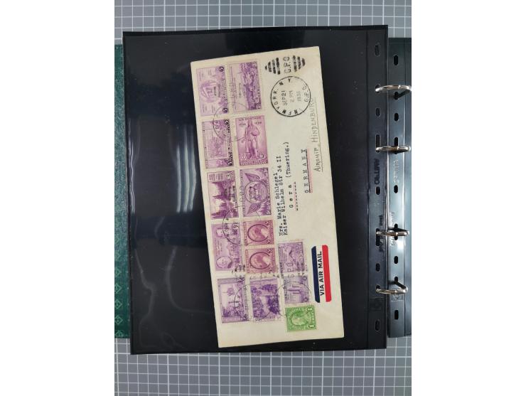 1930/85 (ca.), assembly of over 70 airmail covers including many Zeppelin Flights, Catapult via the Bremen, etc., most depart