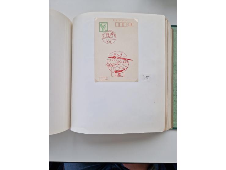 1945/80 (ca.), einige hundert Luftpostbriefe und Karten von Brasilien, Indien und Japan mit interessanten Frankaturen und Ers