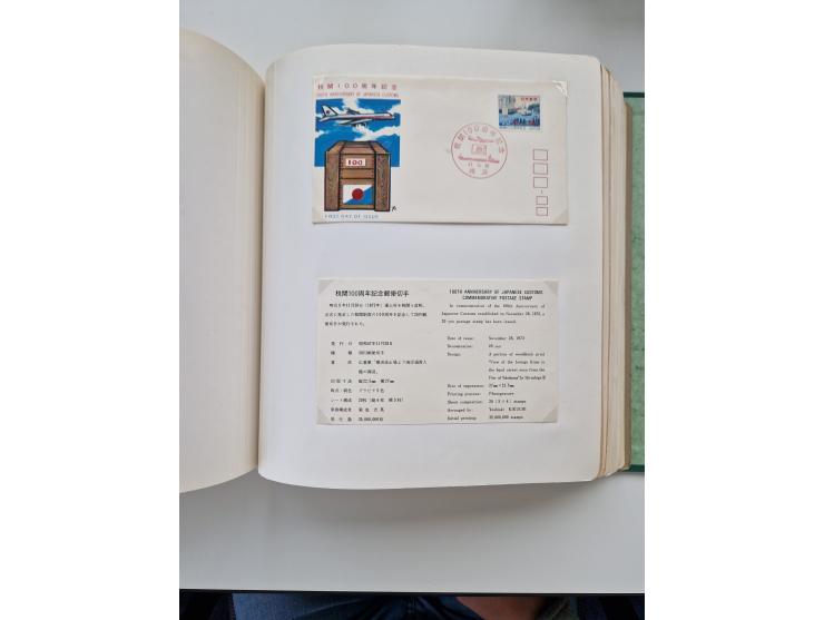 1945/80 (ca.), einige hundert Luftpostbriefe und Karten von Brasilien, Indien und Japan mit interessanten Frankaturen und Ers