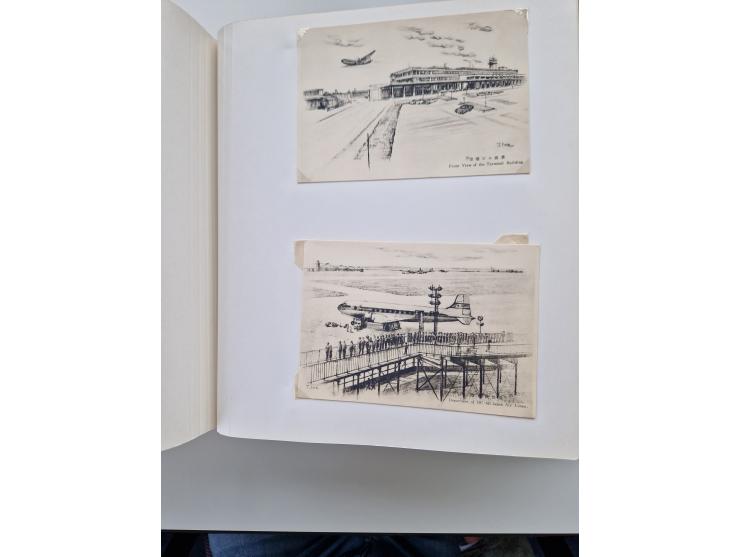 1945/80 (ca.), einige hundert Luftpostbriefe und Karten von Brasilien, Indien und Japan mit interessanten Frankaturen und Ers