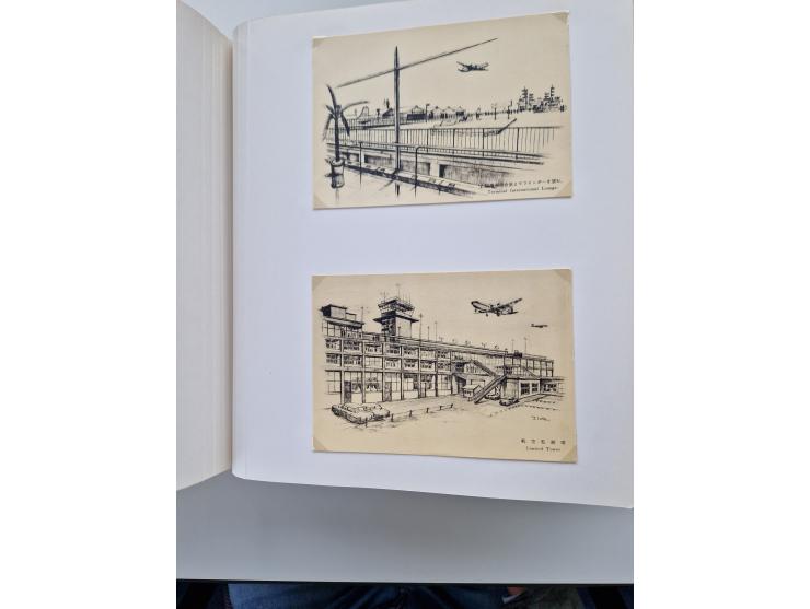 1945/80 (ca.), einige hundert Luftpostbriefe und Karten von Brasilien, Indien und Japan mit interessanten Frankaturen und Ers