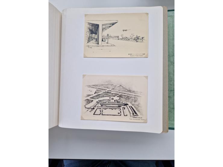 1945/80 (ca.), einige hundert Luftpostbriefe und Karten von Brasilien, Indien und Japan mit interessanten Frankaturen und Ers