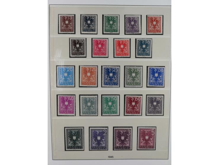 1915/2008, reichhaltige anfangs postfrische/ungebrauchte und ab 1946 in den Hauptnummern augenscheinlich je komplette postfri