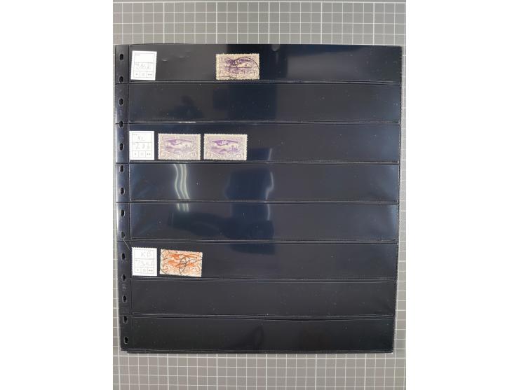 1920/22, interessante, meist postfrische und gestempelte Sammlung inkl. Dienstmarken mit besseren Marken, Farben, Plattenfehl