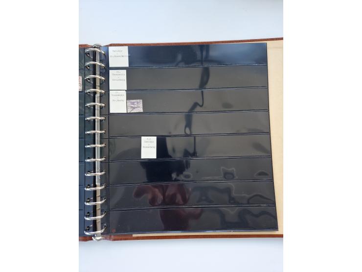 1920/22, interessante Stempel-Sammlung auf hunderten losen Marken und Briefstücken, sauber von Alberun bis Zyrowa sortiert, d