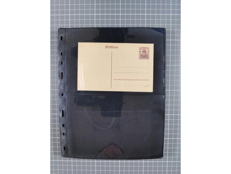 1860/1945, Stempel-Sammlung ab Preußen (frankierter Brief mit Nummer “16”) mit Schwerpunkt 1920, dabei u.a. Feldpost, Mitläuf