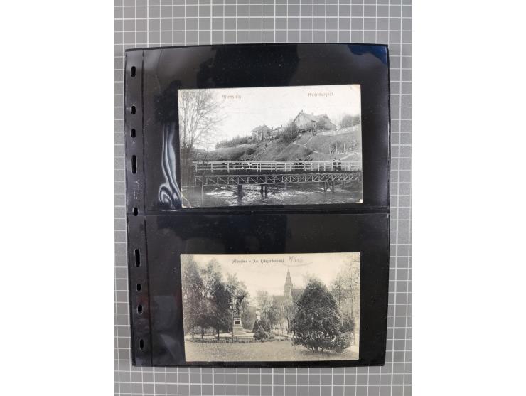 1860/1945, Stempel-Sammlung ab Preußen (frankierter Brief mit Nummer “16”) mit Schwerpunkt 1920, dabei u.a. Feldpost, Mitläuf