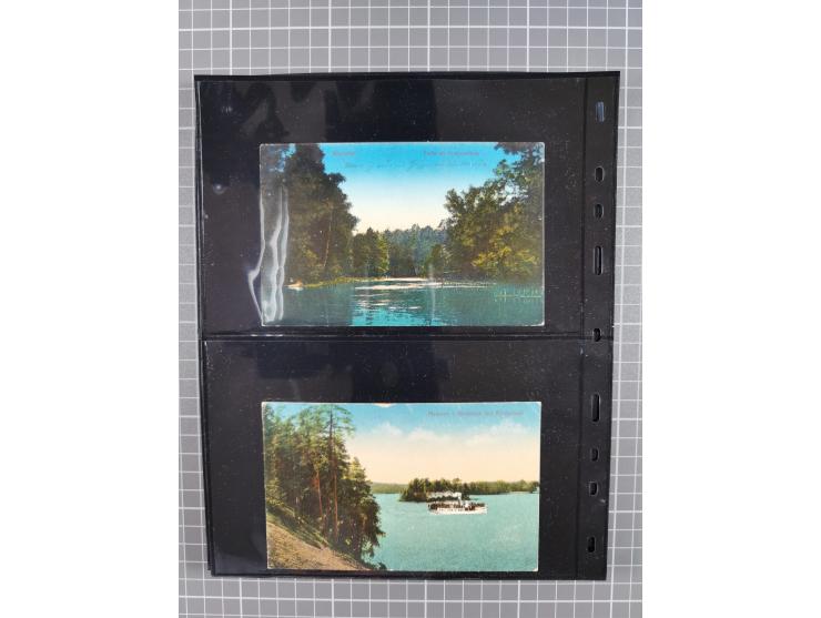 1860/1945, Stempel-Sammlung ab Preußen (frankierter Brief mit Nummer “16”) mit Schwerpunkt 1920, dabei u.a. Feldpost, Mitläuf