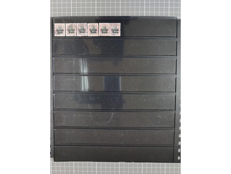 1914/18, meist ungebraucht/postfrische und zusätzlich gestempelte Sammlung mit besseren und kpl. Ausgaben, Farben, Zähnungen 