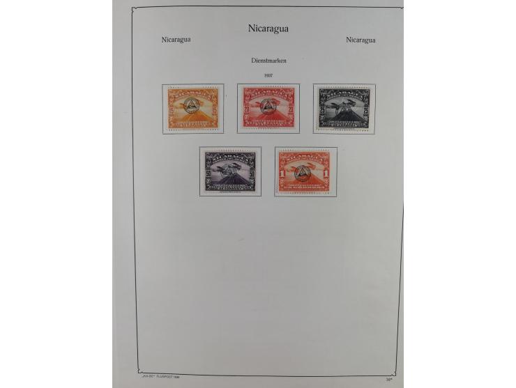 1930/36, unused/unmounted mint collection ‘Zeppelin’ stamps with i.a. Aegean Islands Mi.-No. 115-20, Bolivia Mi.-No. 185-92, 