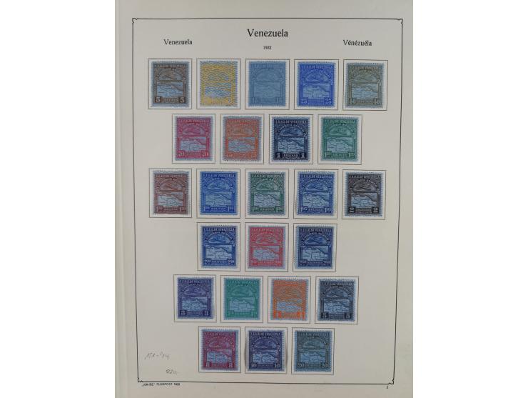 1930/36, unused/unmounted mint collection ‘Zeppelin’ stamps with i.a. Aegean Islands Mi.-No. 115-20, Bolivia Mi.-No. 185-92, 