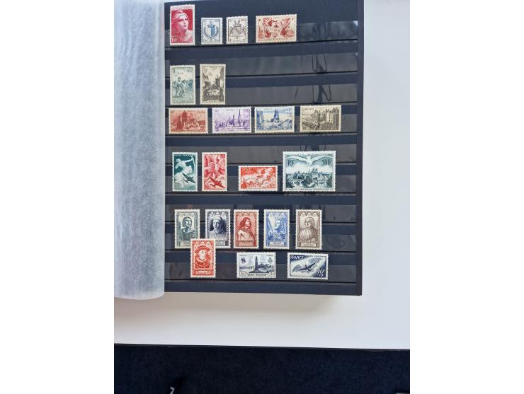 1849/1999 (ca.), mint never hinged/unused and used collection, incl. Postage Dues and French Colonies, some duplicates and a 