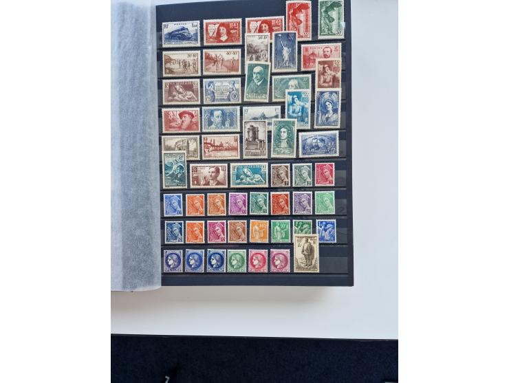 1849/1999 (ca.), mint never hinged/unused and used collection, incl. Postage Dues and French Colonies, some duplicates and a 