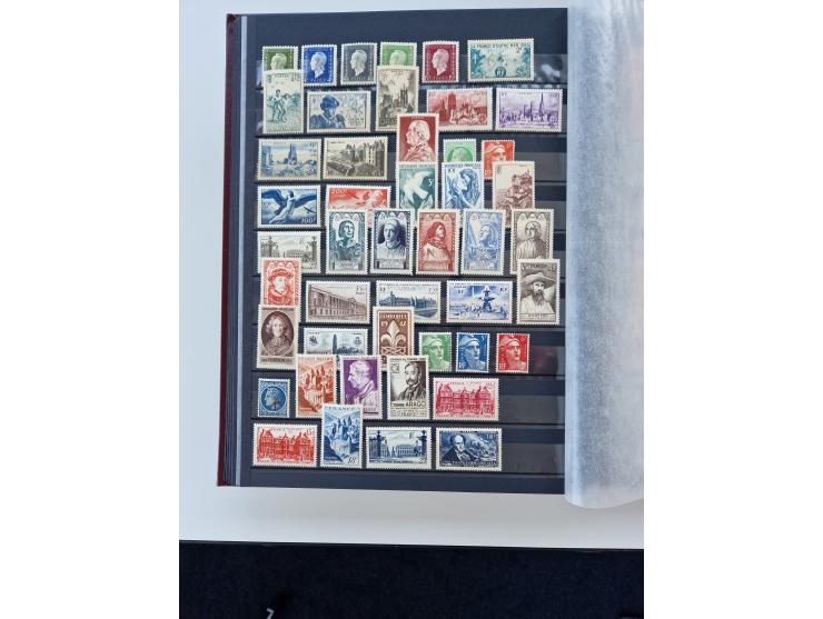 1849/1999 (ca.), mint never hinged/unused and used collection, incl. Postage Dues and French Colonies, some duplicates and a 