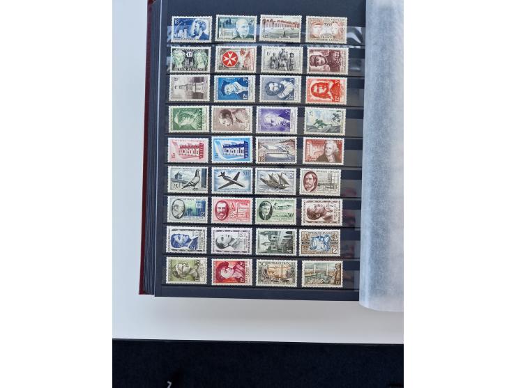 1849/1999 (ca.), mint never hinged/unused and used collection, incl. Postage Dues and French Colonies, some duplicates and a 