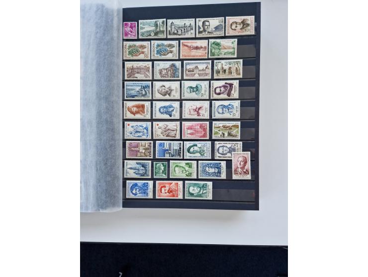 1849/1999 (ca.), mint never hinged/unused and used collection, incl. Postage Dues and French Colonies, some duplicates and a 