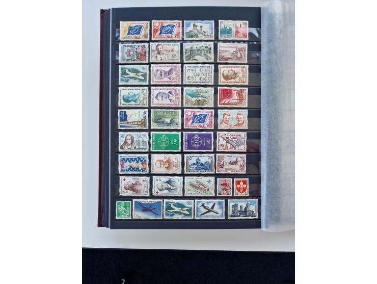 1849/1999 (ca.), mint never hinged/unused and used collection, incl. Postage Dues and French Colonies, some duplicates and a 